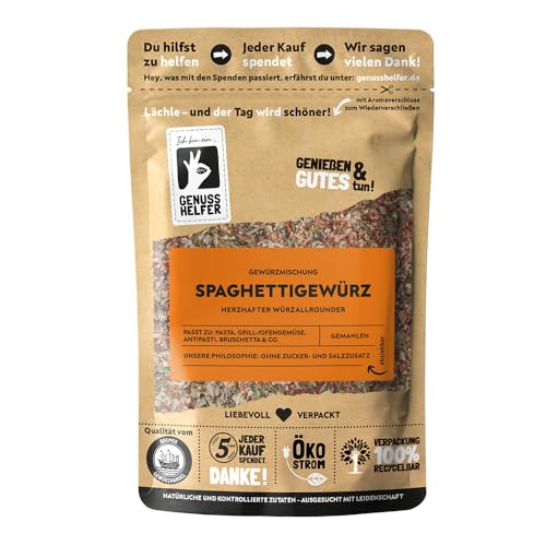 Bremer Gewürzhandel Spaghettigewürz, gemahlen, klassische Gewürzmischung für authentische italienische Spaghettigerichte, 100g von Bremer-Gewürzhandel Genuss leben.