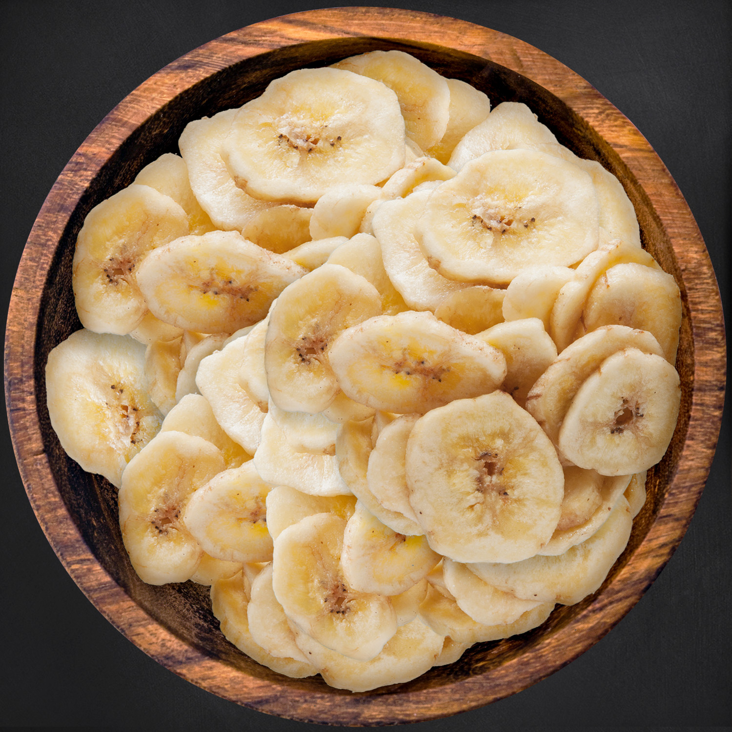 Bananenchips, gesüßt von Bremer Gewürzhandel