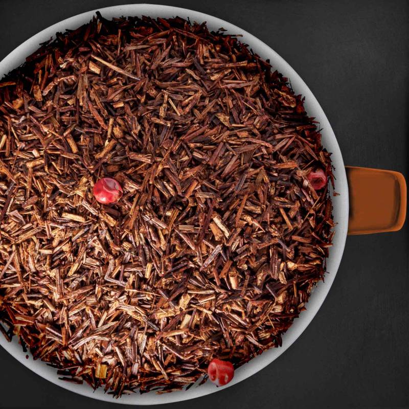 Rooibos Erdbeer und roter Pfeffer von Bremer Gewürzhandel