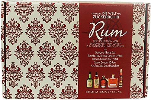 Rum-Set"Entdecke die Welt aus Zuckerrohr 5 x 50 ml" von Bremer Spirituosen Contor GmbH