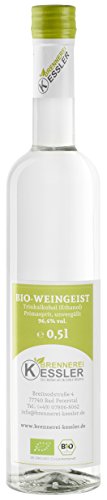 Brennerei Kessler Bio Weingeist Primasprit Ethanol 96,4% - 500ml von Brennerei Kessler