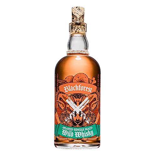 Brennerei Wild | Blackforest Wild Whisky Peated | 0.5 L | 42% Vol. | Single Malt von Brennerei Wild