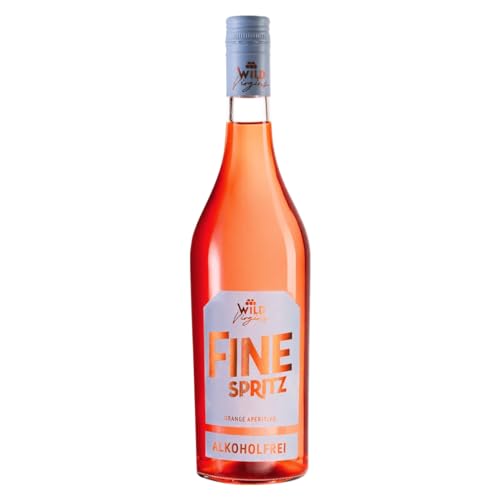 Wild Virgins FINE Spritz, Brennerei Wild, 0% Vol., Alkoholfreier Orange Aperitivo, Fruchtig-Süß, Feine Zitrusnote, Handgefertigt, Made in Germany von Brennerei Wild