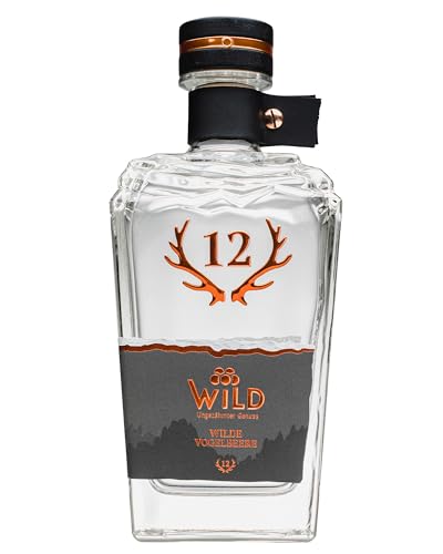 Brennerei Wild, Edelbrand Wilde Vogelbeere, Kräftig-würzig, 42% Vol., Intensive Süße & Würzige Bittermandelnote, Premium Qualität, Made in Germany von Brennerei Wild