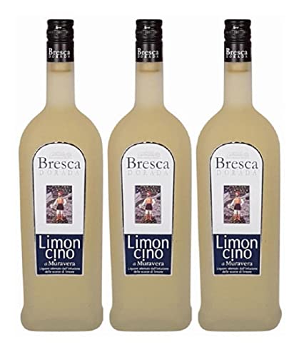 Bresca Dorada Limoncino Di Muravera 0.7 L, 3415, 3er Pack (3 x 700 ml) von Bresca Dorada