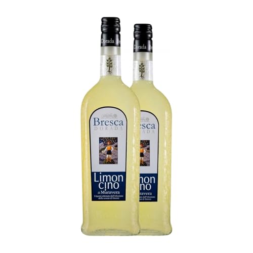 Liköre Bresca Dorada Limoncino di Muravera 70 cl (Karton mit 2 Flaschen von 70 cl) von Bresca Dorada