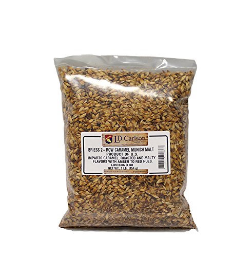 Briess Grain U.S. Brewers Malz für Bierherstellung & Heimbrauen 0,5 kg (Caramel München) von Briess