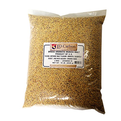 briess Körnung USA Brewers Malt für Beer Making & Home Brühvorgang 10 Lb von Briess