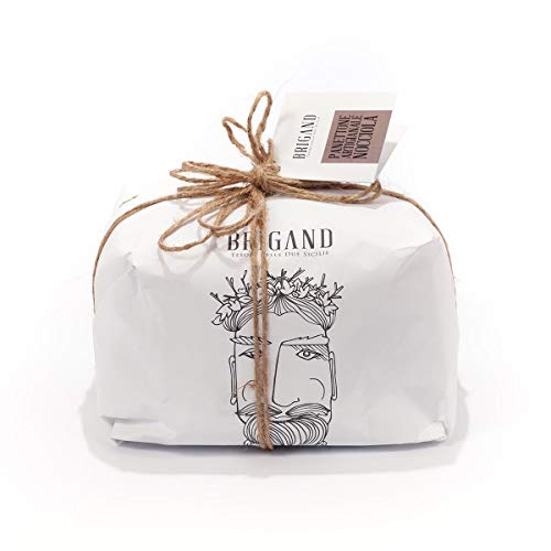 Brigand Tesori Delle Due Sicilie Made In Italy Artisan Panettone mit Haselnuss 1 kg von Brigand