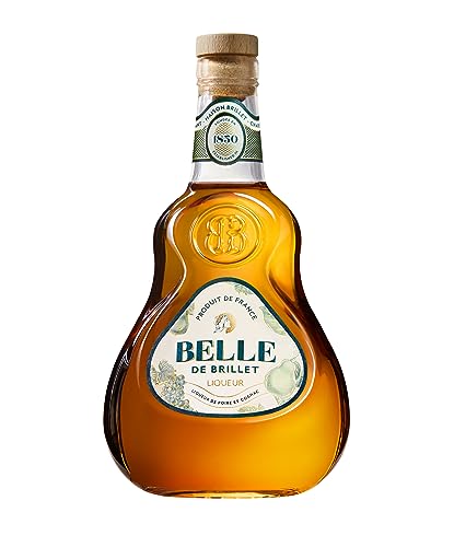 Brillet Maison Belle de Brillet – Harmonischer Birnen-Cognac-Likör aus dem Hause Brillet in Frankreich mit 30% vol. Alkohol (1 x 0,7l) von Brillet