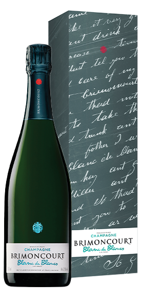 Champagne Blanc de Blancs Brut von Brimoncourt