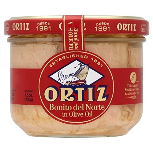 Brindisa Ortiz Bonito Thunfischfilet, Öl, 220 g, 2 Stück von Brindisa