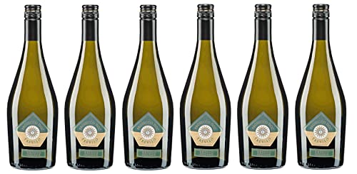 6x 0,75l - Brioso - Prosecco Frizzante - Prosecco D.O.P. - Veneto - Italien - Perlwein trocken von Brioso