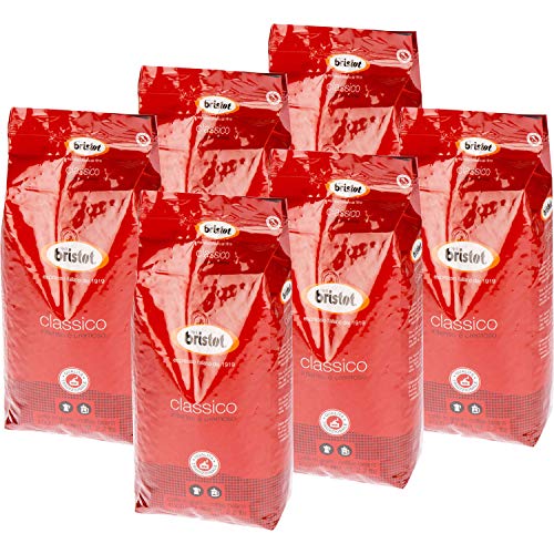 6 x BRISTOT CLASSICO Kaffee ganze Bohnen 1000g von Bristot