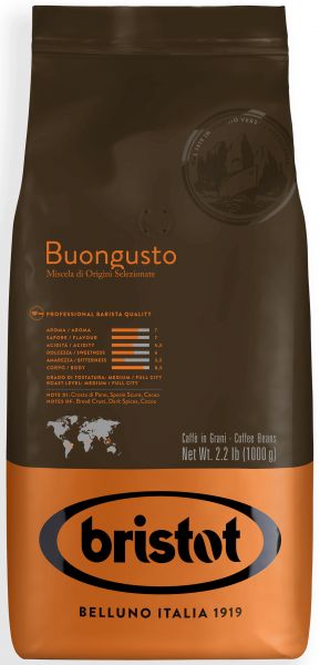 Bristot Buongusto Crema Oro Espresso Kaffee von Bristot