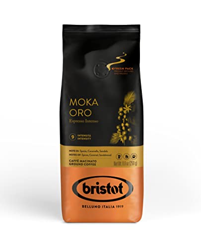 Bristot Diamante Moka Oro 250g gemahlen von Bristot