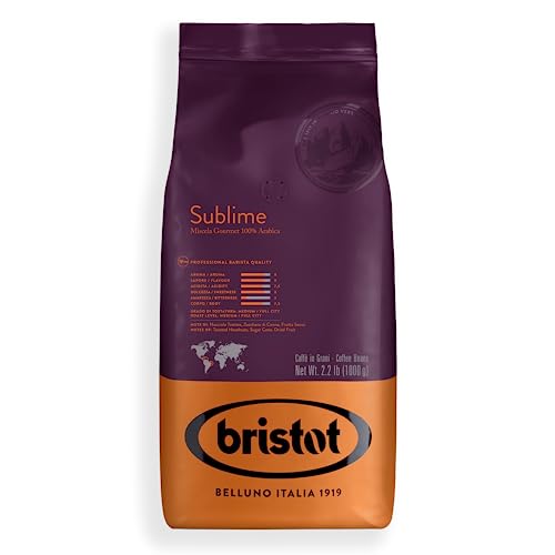 Bristot Kaffee Espresso - Sublime 100% Arabica, 1000g Bohnen von Bristot