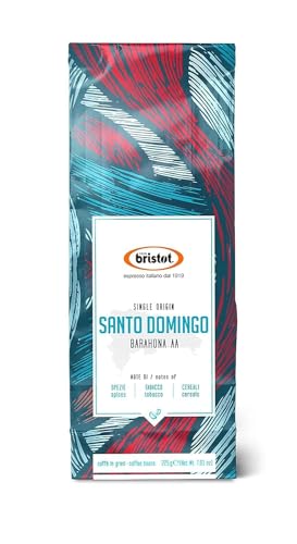 Bristot Kaffee Santo Domingo - Single Origins - 225g ganze Bohnen von Bristot