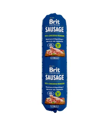 Brit Wurst Huhn & Wild 800G von Brit