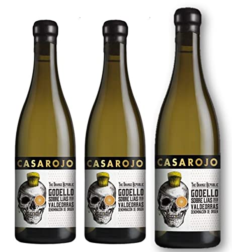 CASA ROJO - 3x 0,75l Flaschen - The Orange Republic DOP 2021 von BroVino feine Weine und mehr