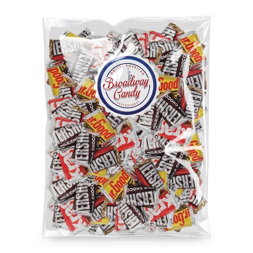 Broadway Candy Hershey's Miniaturen, Großpackung, 1 kg von Broadway candy