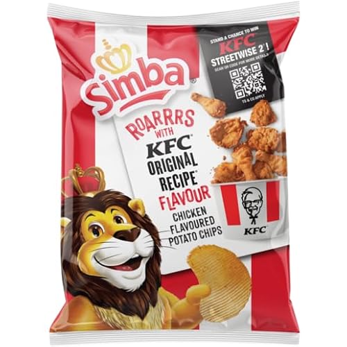 Simba Große Kartoffelchips KFC 24 x 120 g von Broadway candy