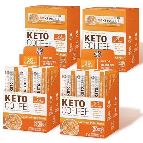 The Frozen Bean ICB Keto Caramel Macchiato (20 ct) 4 x 300 g von Broadway candy