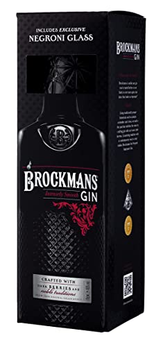 Brockmans Intensely Gin + Negroni Glas GB 40% - 700 ml von Brockmans