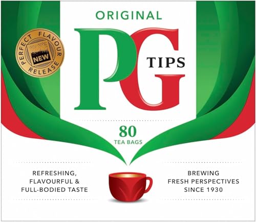 PG TIPS - Schwarzer Tee, (1 X 80 pc) von PG tips