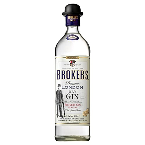 Broker Gin Premium-London Dry Gin 70cl Pack (70cl) von Brokers