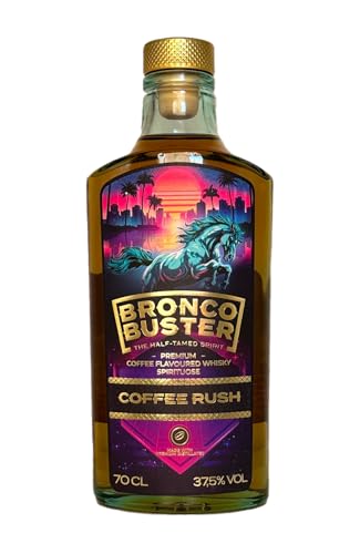 Broncobuster Coffee Rush Flavoured Whisky | 0,7L | mit echtem Kaffee-Destillat von Dttra