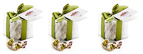 3x Brontedolci Dolcetti al Pistacchio Weihnachtssüßigkeiten mit Pistazien 150g von Brontedolci