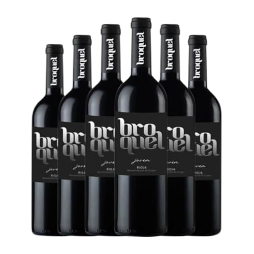 Broquel Rioja Jung 75 cl Rotwein (Karton mit 6 Flaschen von 75 cl) von Broquel