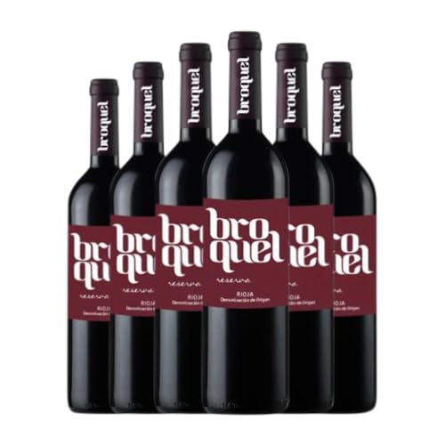 Broquel Rioja Reserve 75 cl Rotwein (Karton mit 6 Flaschen von 75 cl) von Broquel