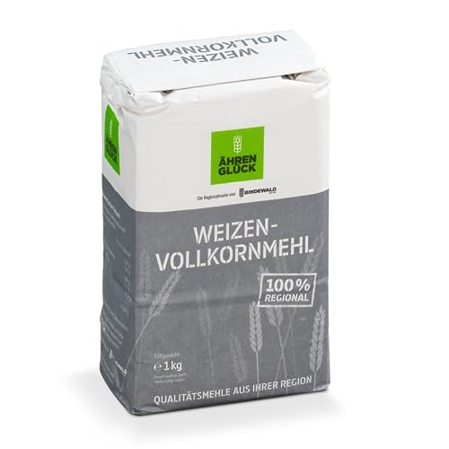 1kg Weizenvollkornmehl Ährenglück von Brotzutaten