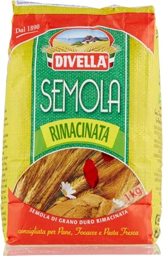 2x 1kg Divella Semola Rimacinata Hartweizenmehl für Pasta & Pizza von Brotzutaten