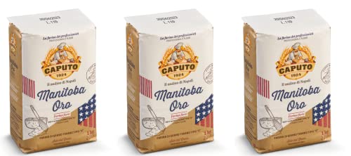 3x 1kg Farina Caputo Manitoba ORO Tipo 0 Sparpack von Brotzutaten