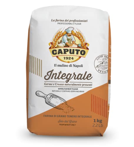 3x 1kg Caputo integrale Weizenvollkornmehl von Brotzutaten