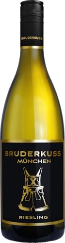 Bruderkuss Riesling Muenchen Lederhose 2021 0.75 L Flasche von Bruderkuss