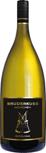 Bruderkuss Weisswein Riesling Lederhose 2021 1.5 L Magnum von Bruderkuss