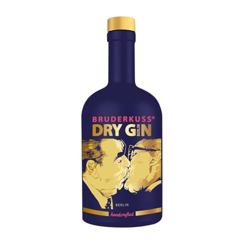 Gin Bruderkuss Lila Edition Gin Medium Flasche 50 cl von Bruderkuss