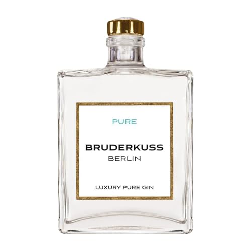 Gin Bruderkuss Luxury Pure Gin Medium Flasche 50 cl von Bruderkuss