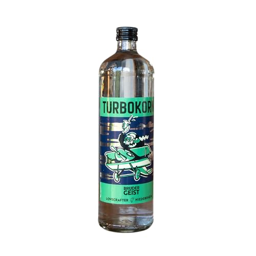 Turbokorn by Brüdergeist, Weizenkorn, 33% Vol., 700ml, sehr mild, abgestimmt für jedliche Longdrinks und Cocktails von Brüdergeist