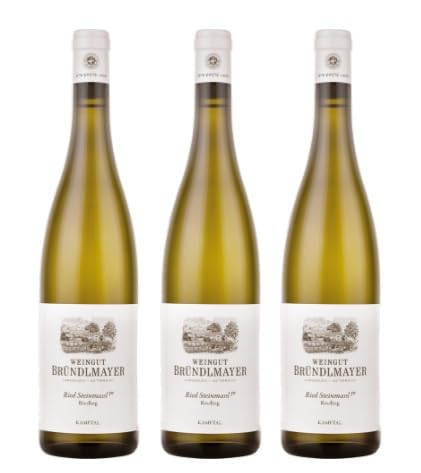 3x 0,75l - 2022er - Bründlmayer - Ried Steinmassl 1ÖTW - Riesling - Kamptal - Österreich - Weißwein trocken von Bründlmayer