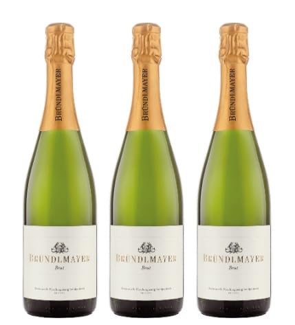 3x 0,75l - Bründlmayer - Brut Reserve - traditionelle Flaschengärung - Niederösterreich - Österreich - Schaumwein brut von Bründlmayer