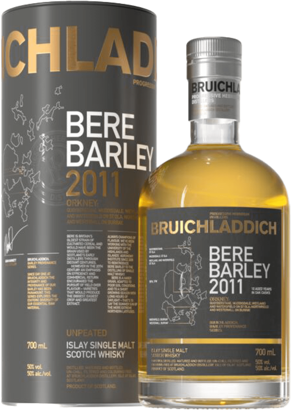 Bruichladdich Bere Barley Single Malt Scotch Whisky