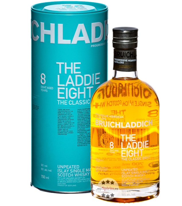Bruichladdich The Laddie 8 Single Malt Whisky (50 % Vol., 0,7 Liter) von Bruichladdich Distillery