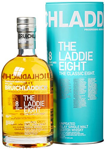 Bruichladdich The Laddie Eight 8 Years Old Whisky mit Geschenkverpackung (1 x 0.7 l) von Bruichladdich