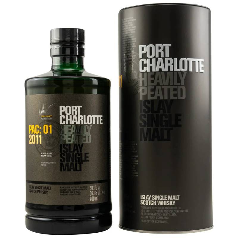 Port Charlotte Heavily Peated PAC 01 - 2011 von Bruichladdich