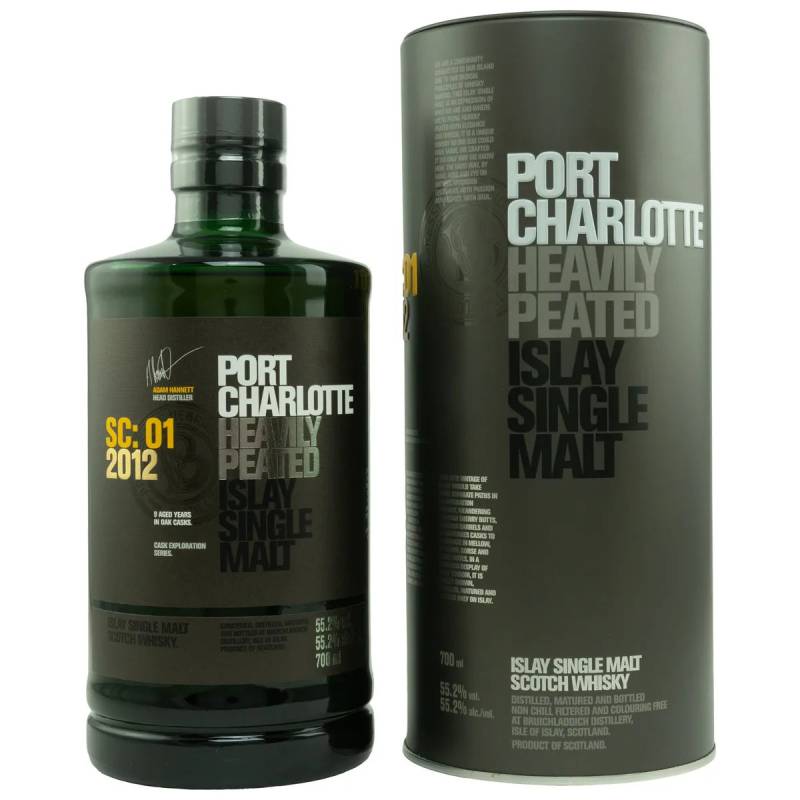 Port Charlotte Heavily Peated SC: 01 - 2012 von Bruichladdich